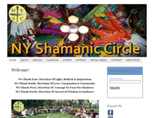 Tablet Screenshot of nyshamaniccircle.org